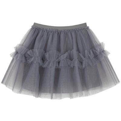 网纱蓬蓬裙|woobaby女童半身纱裙春装公主裙短裙tutu红色裙子