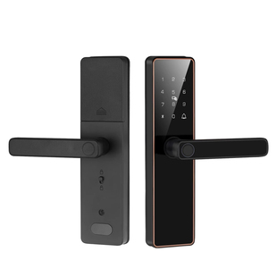 Tuya涂鸦智能家居木门锁WiFi指纹ZigBee远程刷卡解锁常开居家办公