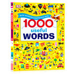 DK常用英语1000词 1000 Useful Words 英文原版 插图图解字典词典 单词词汇量积累读写能力提升课外读物 儿童英语启蒙 精装