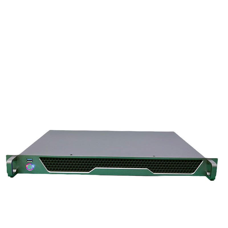 1U机箱铝面板250深itx主板