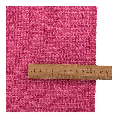 亮黄布料小香风粗纺羊毛diy服装