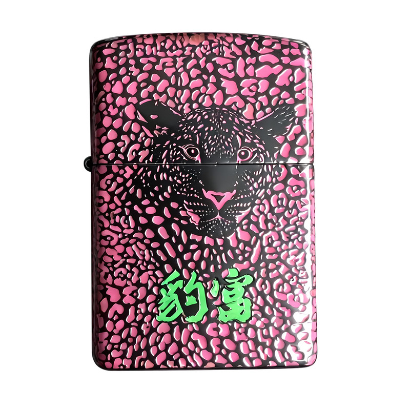 Zippo粉红豹富暴富珐琅个性送礼