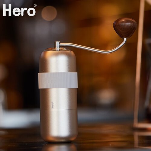 Hero螺旋桨S07手摇磨豆机咖啡豆研磨机磨粉机Z7手动咖啡机家用