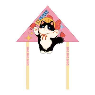 可爱猫咪风筝网红新款微风易飞