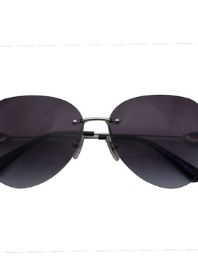 高级感钻石切边太阳镜女2026新款