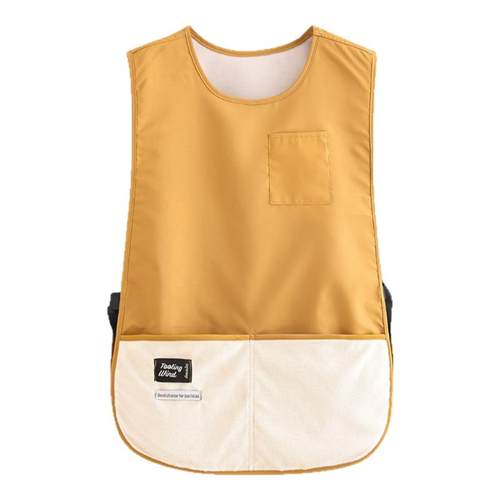 新款擦手马甲新款厨房餐饮专用定制坎肩家用工作服围裙男防泼水女