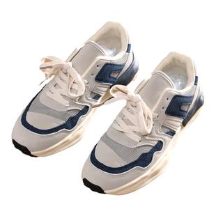 反绒皮+超细纤维~防滑鞋底！秋冬款男士运动休闲鞋时尚百搭低帮鞋