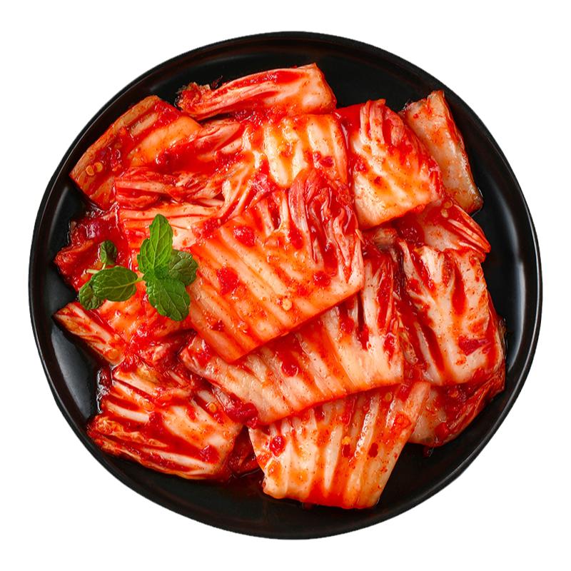 崔奶奶辣白菜 韩国泡菜 韩式泡菜辣白菜东北 延边泡菜罐装1kg