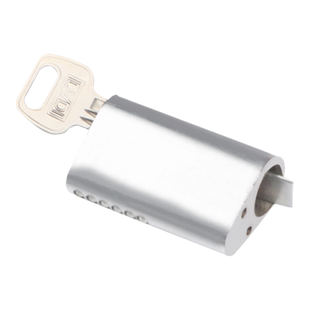 防火门锁锁芯通用型通开锁心一个钥匙开多个锁头通道消防大门锁具