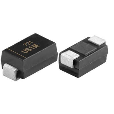 US1M贴片二极管1A1000V快恢复SMA