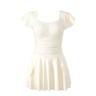 回力泳衣女2026新款泡温泉保守显瘦连体女士性感裙式高级感游泳装