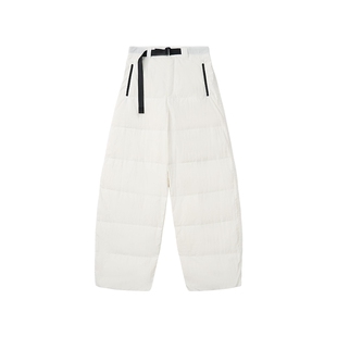 COMMXN·暖融融羽绒裤休闲户外简约鸭绒轻暖长裤2025冬季新款女装