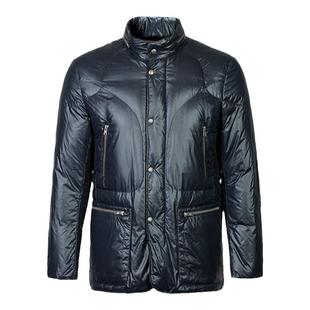 callisto卡利斯特男士特价秋冬灰鹅绒保暖休闲立领百搭防风羽绒服