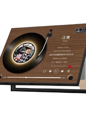 复古黑胶唱片电表箱遮挡装饰画