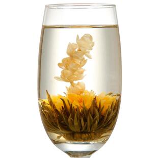 手工艺花茶球双龙戏珠龙珠花茶球开花茶叶茉莉花伴手礼造型茶球形
