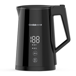 格来德D3815e电热水壶家用多段数显保温一体316不锈钢烧水壶开水