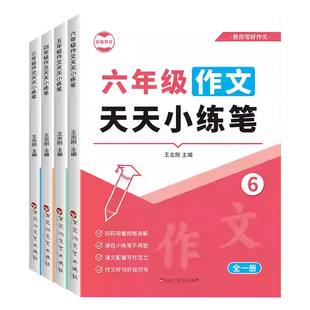 小学语文同步作文天天小练笔三四五六年级小学生同步作文好词好句好段优美句子素材积累轻松写出好作文写作模板大全优秀作文示范