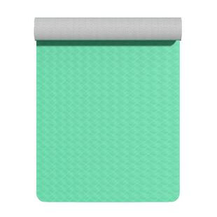 派普双色tpe瑜伽垫新款专业防滑减震加厚健身垫家用跳绳跳操女x