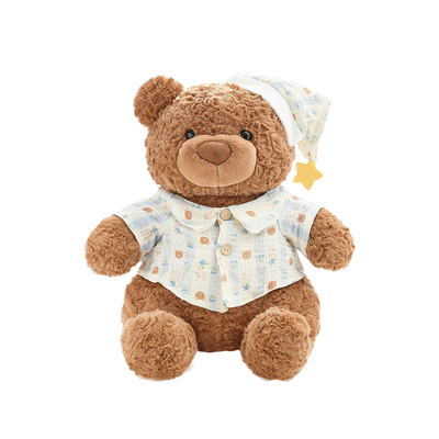 伶俐磁吸捂眼小熊玩偶