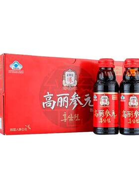 韩国正官庄红参元100ml*30瓶