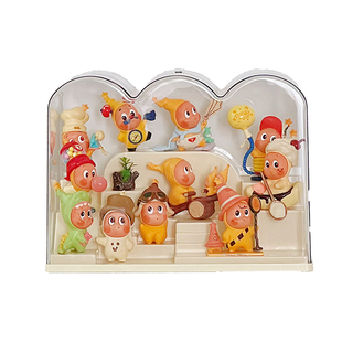 盲盒展示架收纳亚克力星星人收纳盒手办展示柜透明泡泡玛特展示盒