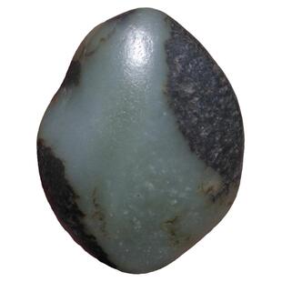 玉饰传奇新疆和田玉籽料吊坠真皮天然沙枣青黑皮玉石原石挂件男女