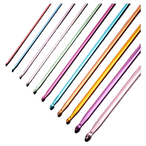 阿富汗钩针长针围巾棒针套装铝钩针棒针勾针手工毛线diy编织工具