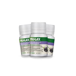 【3瓶】澳洲Nulax乐康片西梅加强版乐康膏片膳食纤维促通芦荟片