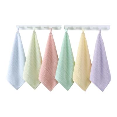 3条金号擦手巾纯棉吸水带挂绳