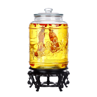 人参泡酒玻璃瓶梅子酒罐专用酒瓶