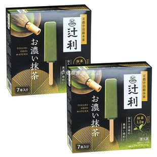 日本明治辻利抹茶冰淇淋meiji抹茶冰激凌日式浓郁抹茶冰棒雪糕