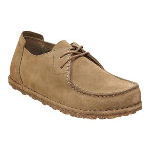 BIRKENSTOCK勃肯德国进口新品男女牛皮绒面革Utti低帮系带休闲鞋