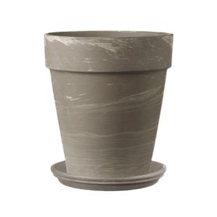 虹越帝罗马国际盆红陶白陶摩卡花盆陶瓷透气植物种植花盆粗陶陶土