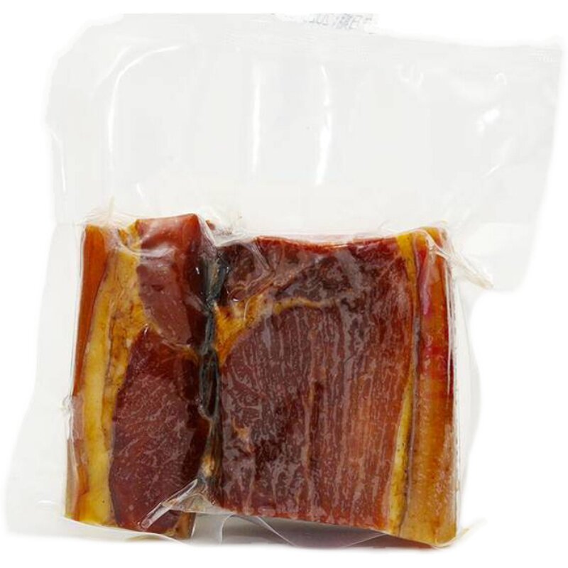 陕南安康特产镇坪烟熏腊肉500g/袋农家自制柴火后腿肉老咸肉真空