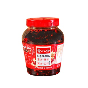 贵州蒜香油辣椒 油辣椒油泼辣子 遵义红油蘸水凉拌菜面调料