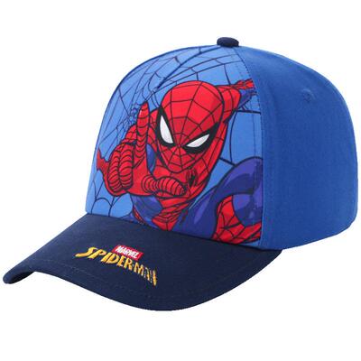 漫威蜘蛛侠儿童防晒帽男孩棒球帽