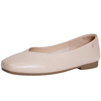 百田森超软小羊皮单鞋