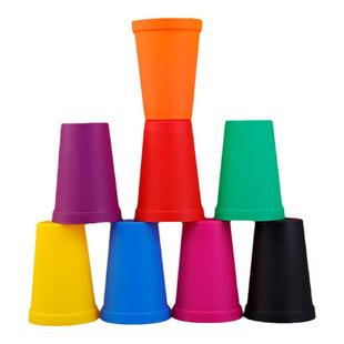 叠套杯子儿童益智玩具幼儿园思维训练空间排序手眼协调蒙氏教具