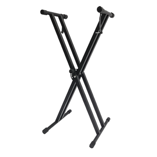 双管X型电子琴支架子 61键88键通用电钢琴键盘加粗折叠支撑架配件