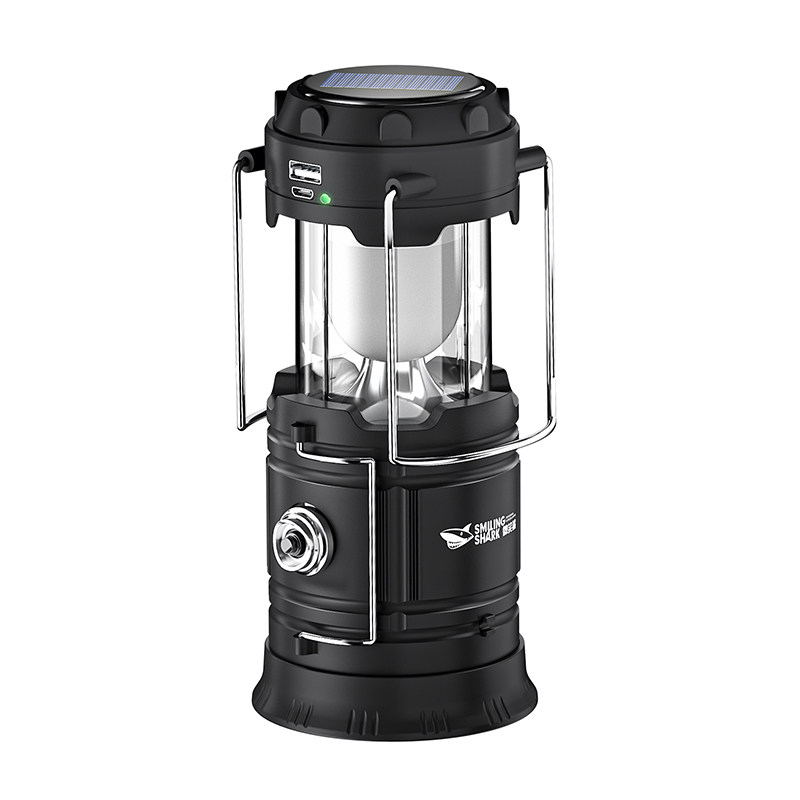 露营灯太阳能可充电户外续航超长照亮摆摊应急灯移动充电式照明灯