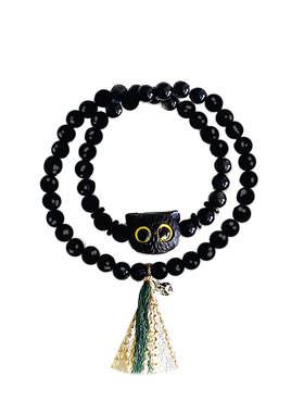 HiYOUNG通用小黑猫手链