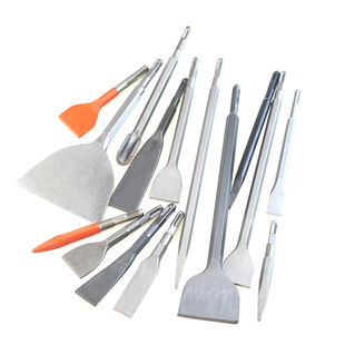 荆泽电锤方柄 圆柄 加宽扁铲凿子 u型凿 钩凿 尖 扁镐钎 加宽钻头