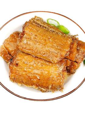 五香带鱼罐头香酥香辣中段带鱼即食海鲜熟食下饭菜速食网红小零食