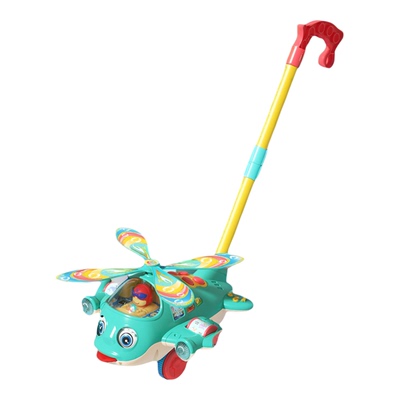 儿童手推飞机宝宝推推乐一岁以上推着走的玩具婴儿学步推车多功能