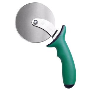 Linoroso 披萨刀不锈钢滚刀家用披萨滚轮刀烘培工具pizza滚轮刀