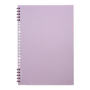 得力B5不硌手活页本可拆卸笔记本本子简约线圈大学生初中生高中生专用a4方格网格本考研活页扣环a5记事本定制