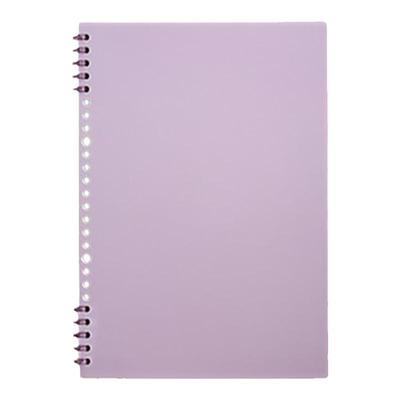 得力活页笔记本不硌手拆卸记事本