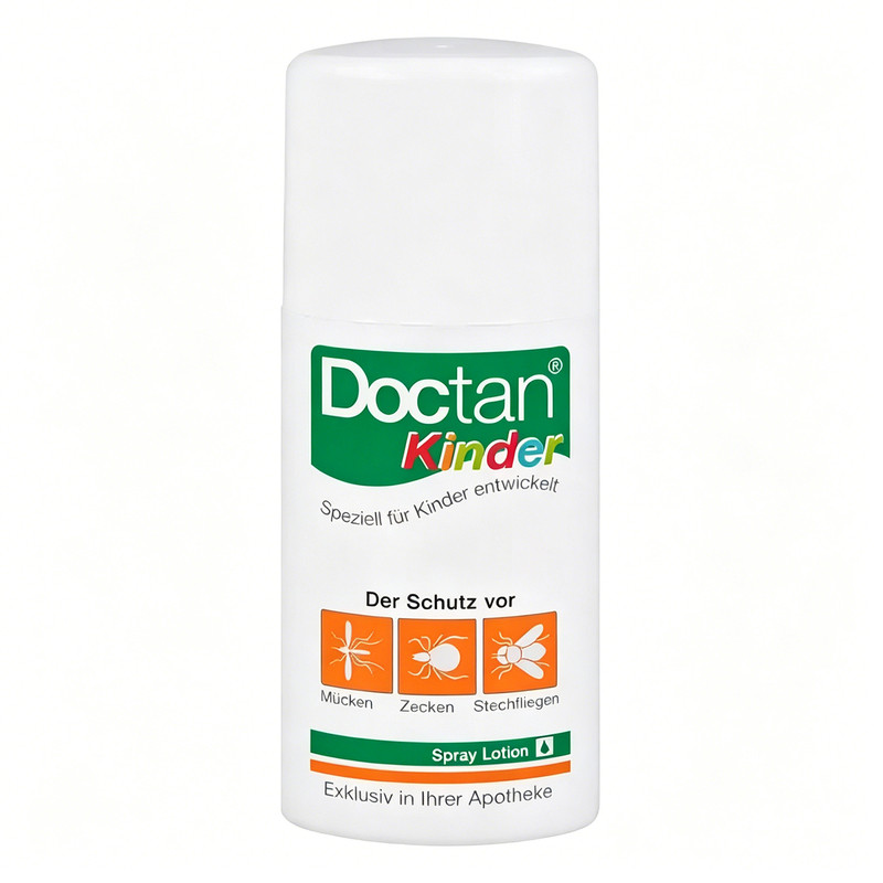 德国 Doctan 儿童防护喷雾乳宝宝驱蚊喷雾防蚊液6个月以上用100ml
