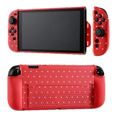 红印switch2保护壳硅胶油波点壳