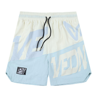 维动迅风运动短裤男篮球美式跑步训练四分裤潮牌夏薄款梭织休闲裤